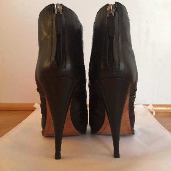 Givenchy - Multistrap peep-toe booties US 8 | IT 38 - Picture 4 of 6